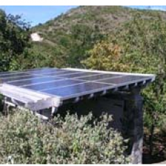 2KW PV Array Solar Carport & Power Station