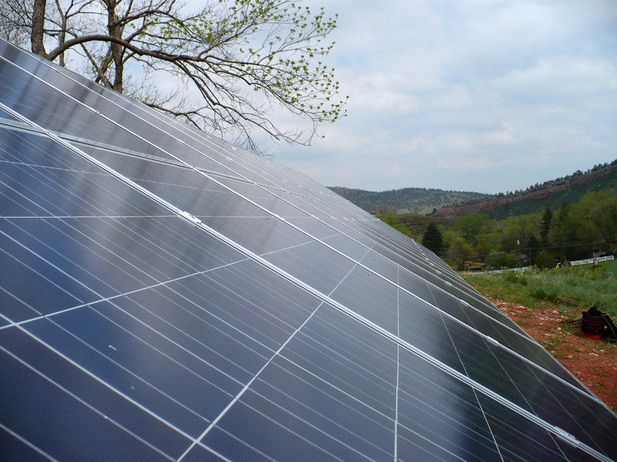 Solar PV Ground Mount 6.84 kW Boulder County