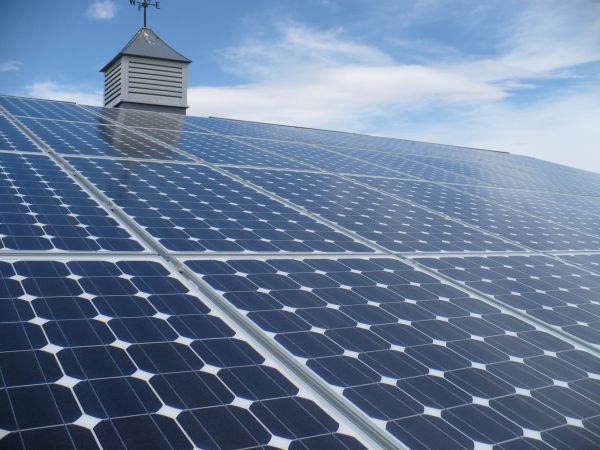 Grid-Tied Solar PV Roof Mount 7.7 KW