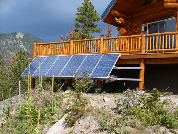 Off-Grid Solar PV Sharp Modules