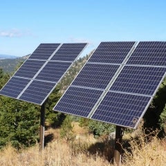 Solar PV Pole Mounted 2.4 KW Bellvue, CO