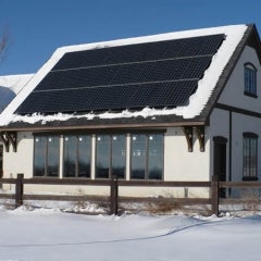 Sanyo Solar PV Grid-Tied Battery Back Up Timnath