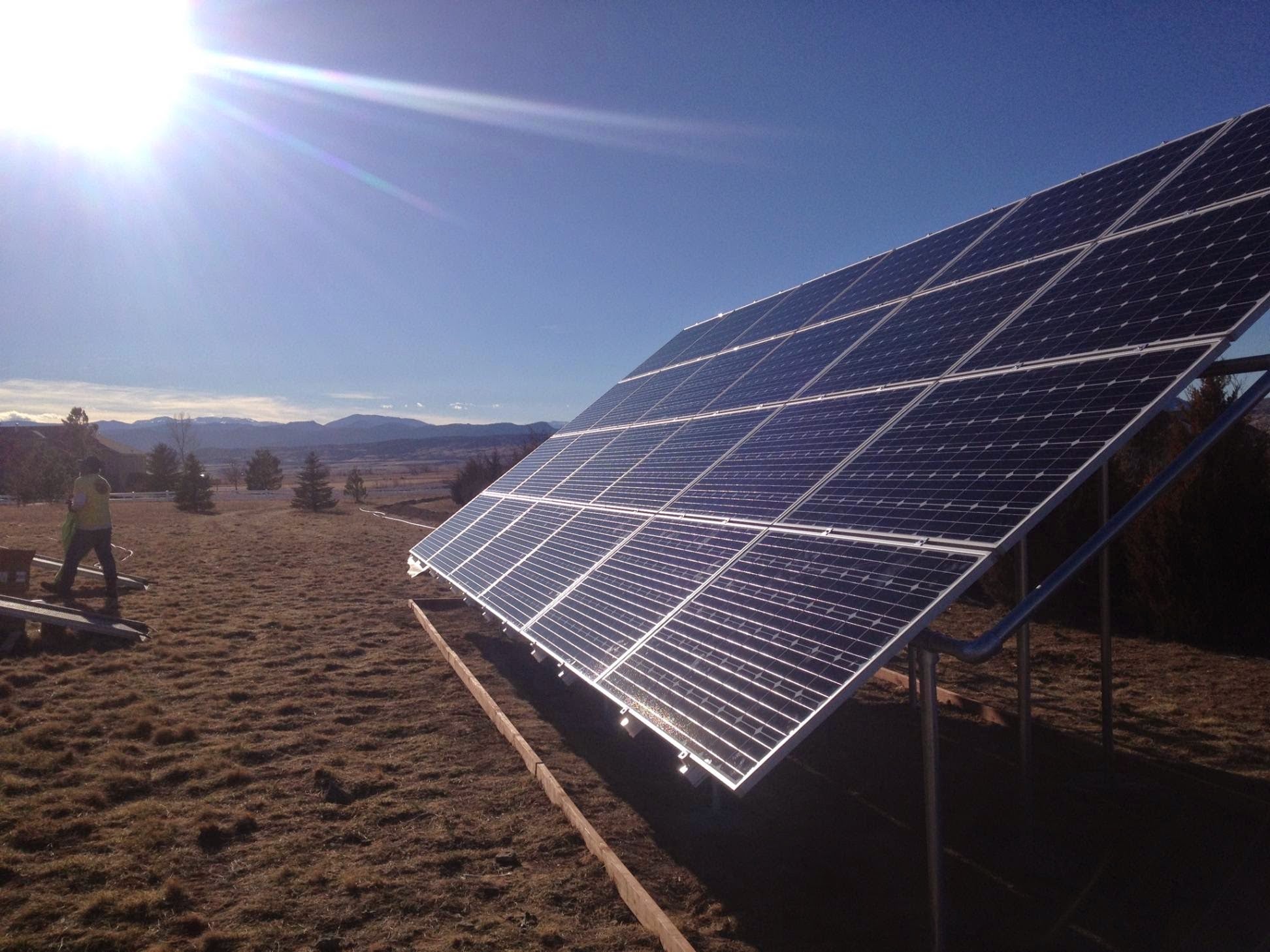 6.5 kW Ground Mount Near Wellington Colorado