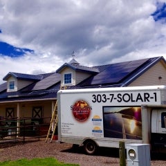 9.6 kW Barn roof mount.
