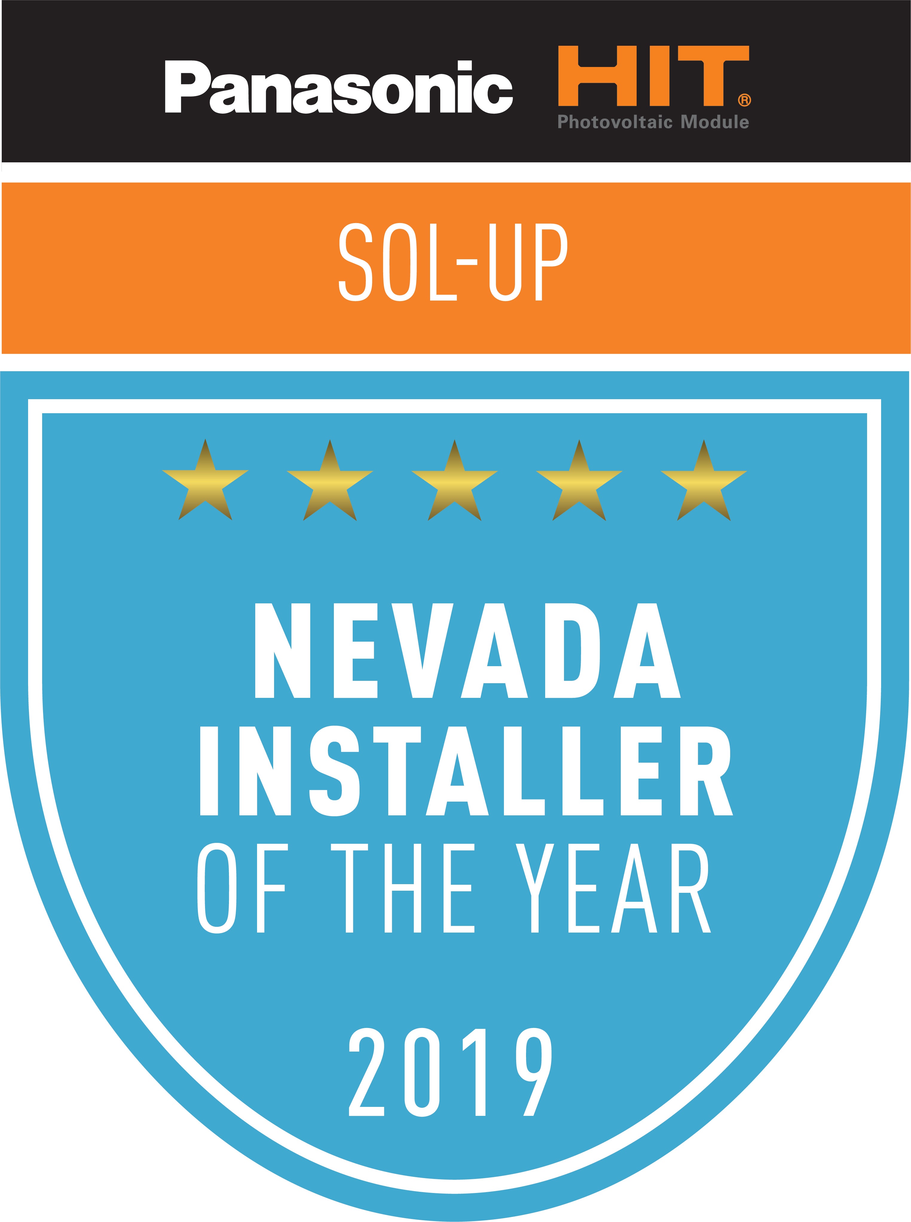 Panasonic Authorized Installer of the Year - Nevada