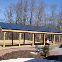 11.48kW Custom Solar Pavillion