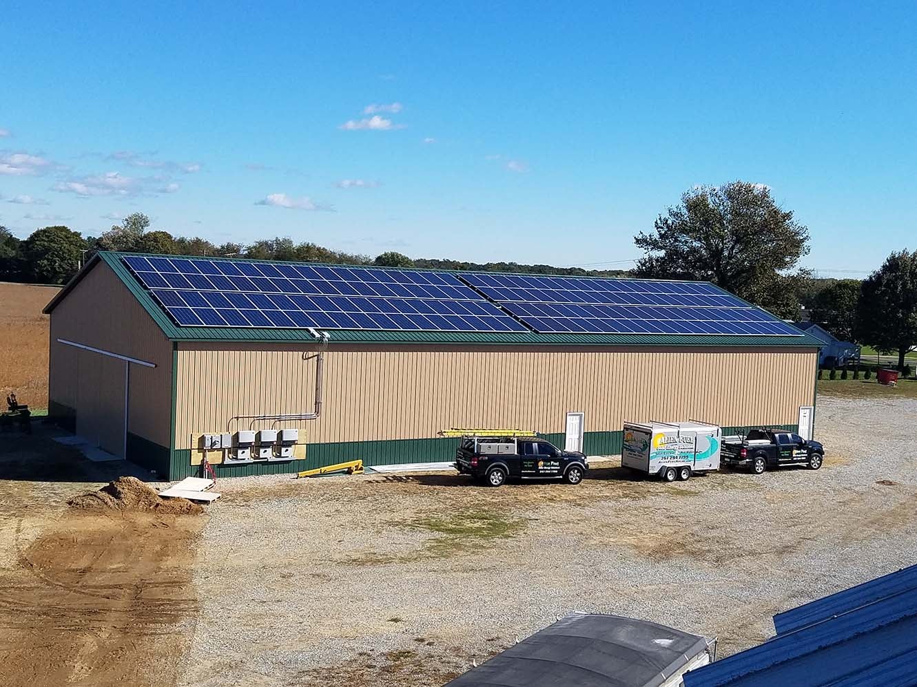 43.4kW solar arraty, elmer NJ