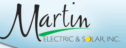 Martin Electric and Solar logo