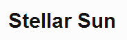 Stellar Sun logo