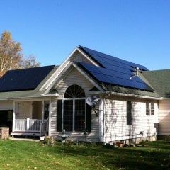 Great residential use of solar!