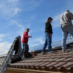 Tile Roof Solar Installation