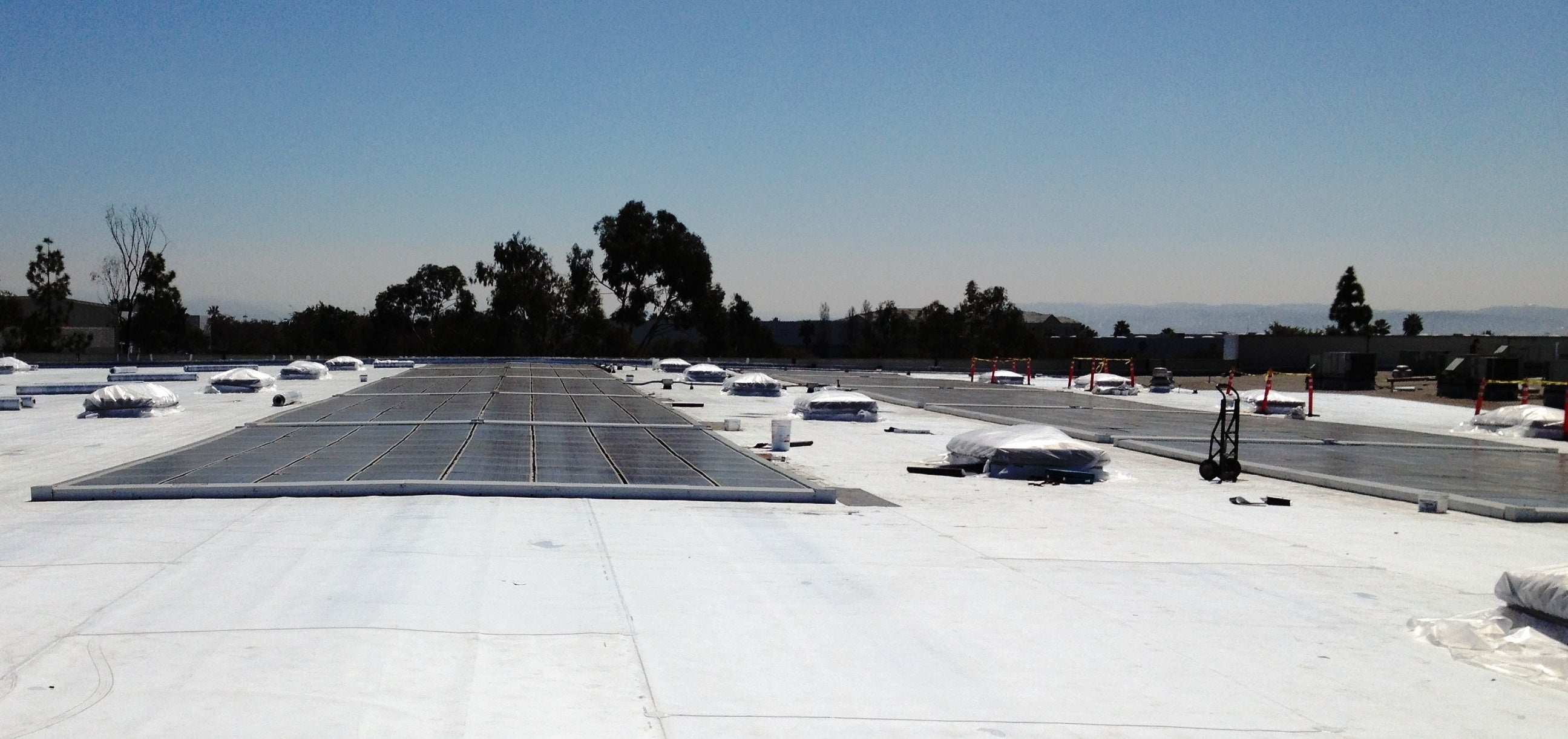 Unique Solar Commercial Install