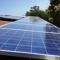 Unique Solar Residential Install