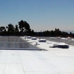 Unique Solar Commercial Install