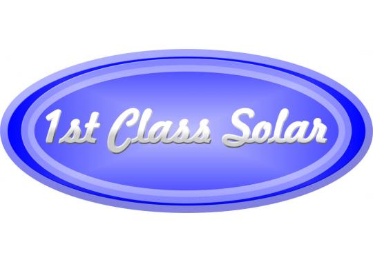 1st Class Solar logo