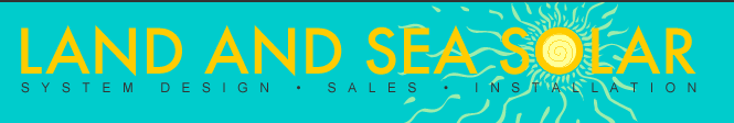 Land and Sea Solar logo