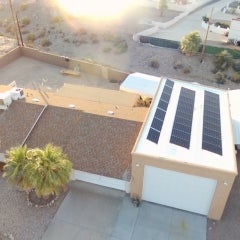 Solar on the RV Garage