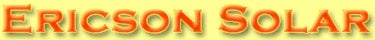 Ericson Solar logo