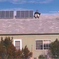 8 Siemens SP-75 solar panels Located near Seligman, AZ