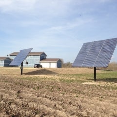 Wattsun Dual Axis Trackers w/ Enphase Microinverters