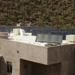 6.72 kw Solar PV and Solar Hot Water