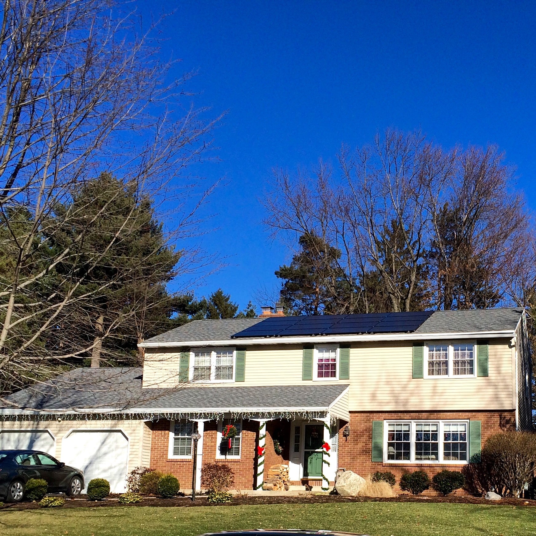 Solar Panels On A Home In Loudonville, NY Kasselman Solar
