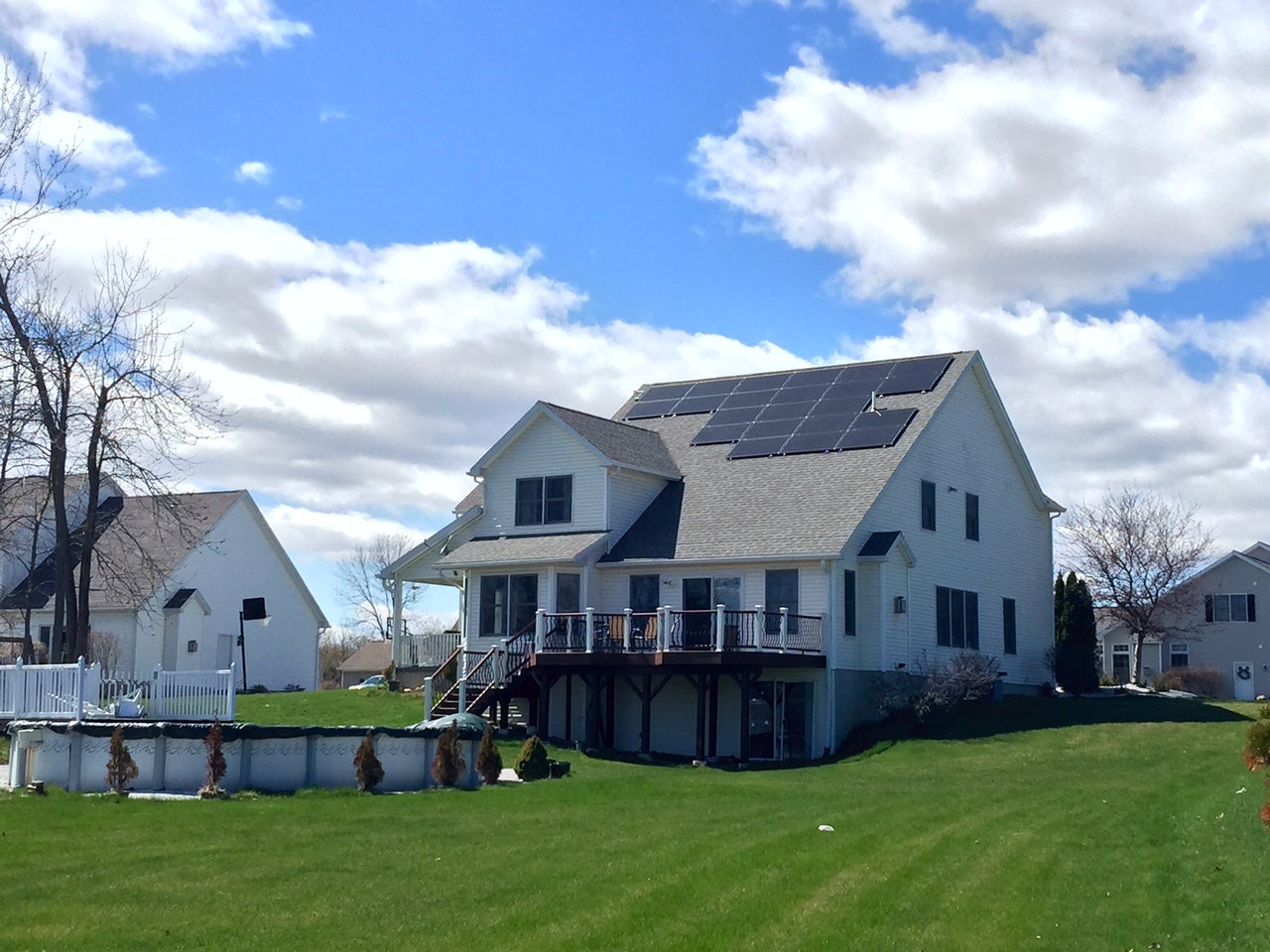 SolarWorld Solar Panels Installed On A Home In Colonie, NY