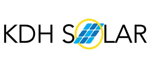 KDH Solar logo