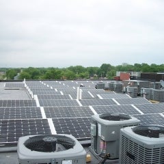 11 kW commercial solar installation