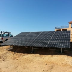 Off grid system in Alpine, CA