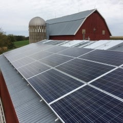 9.9 kW Pole Barn Install - Wabasha, MN