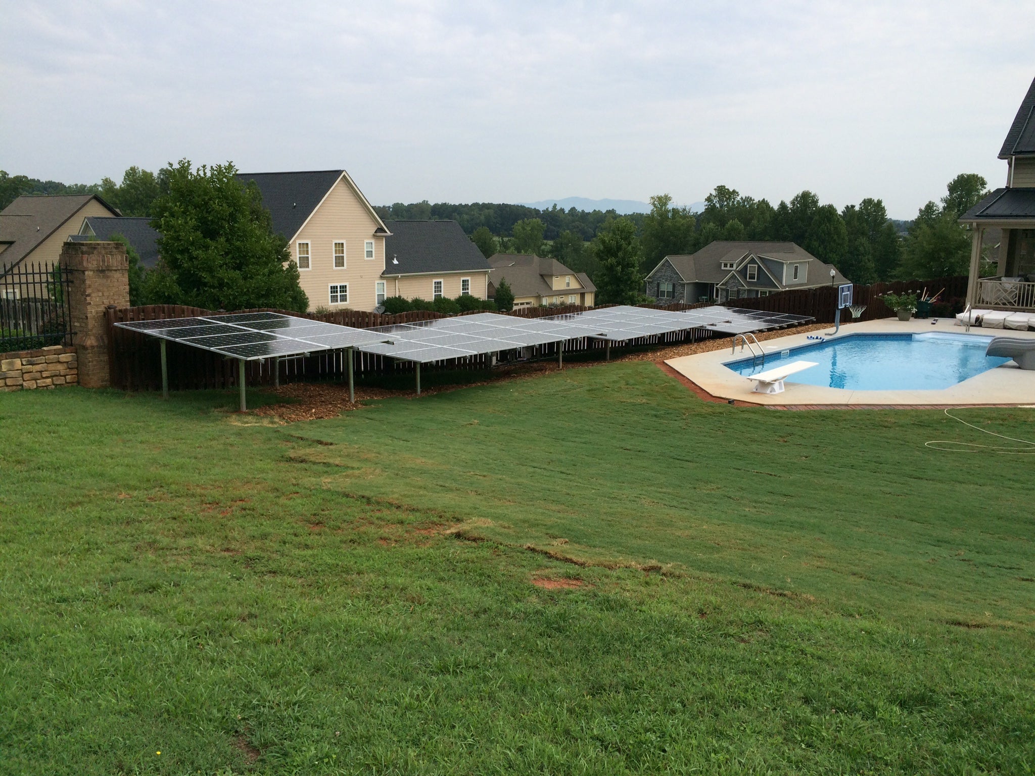 16 kW Invisible Ground Mount