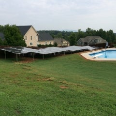 16 kW Invisible Ground Mount