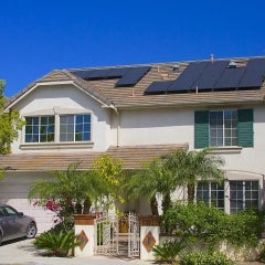 Sharas B. Solar installation