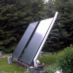 2 Solar Water Heaters