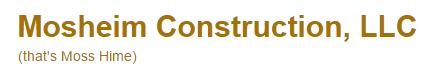 Mosheim Construction, LLC logo