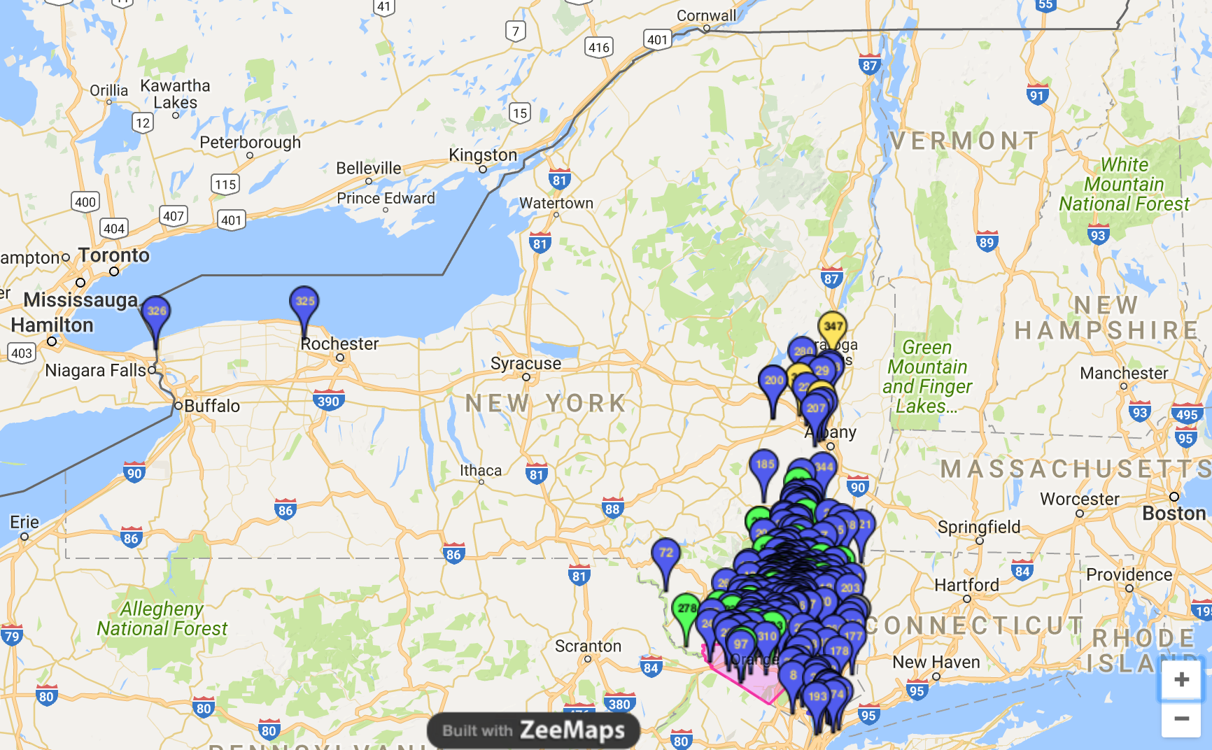 1,458 Happy Customers in NY