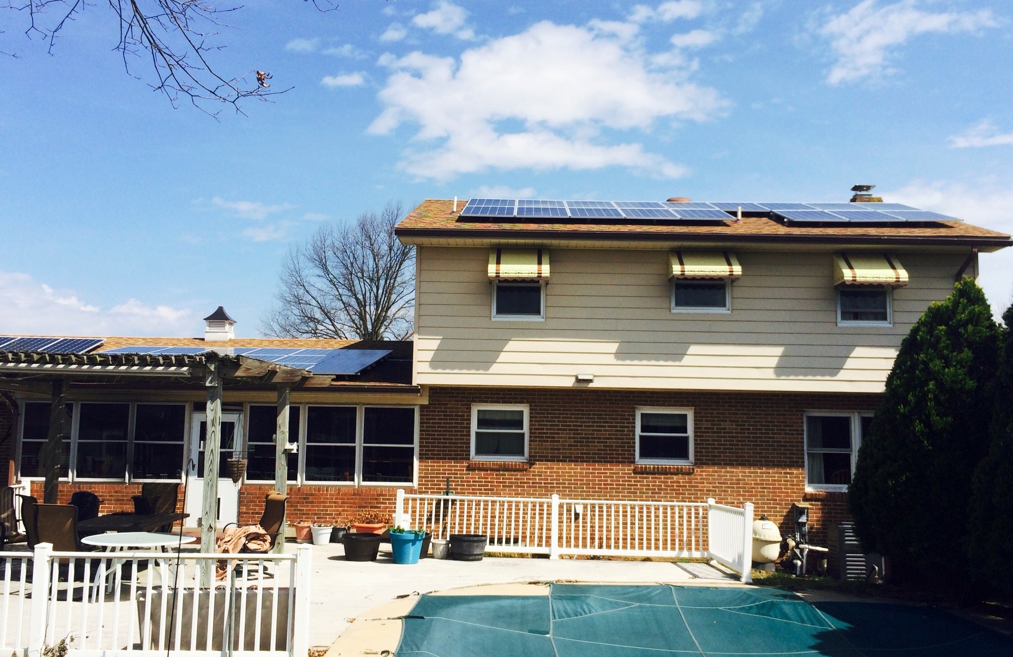 Wonderful system utilizing multiple arrays to cover 95% of electric bill in Frederick, MD