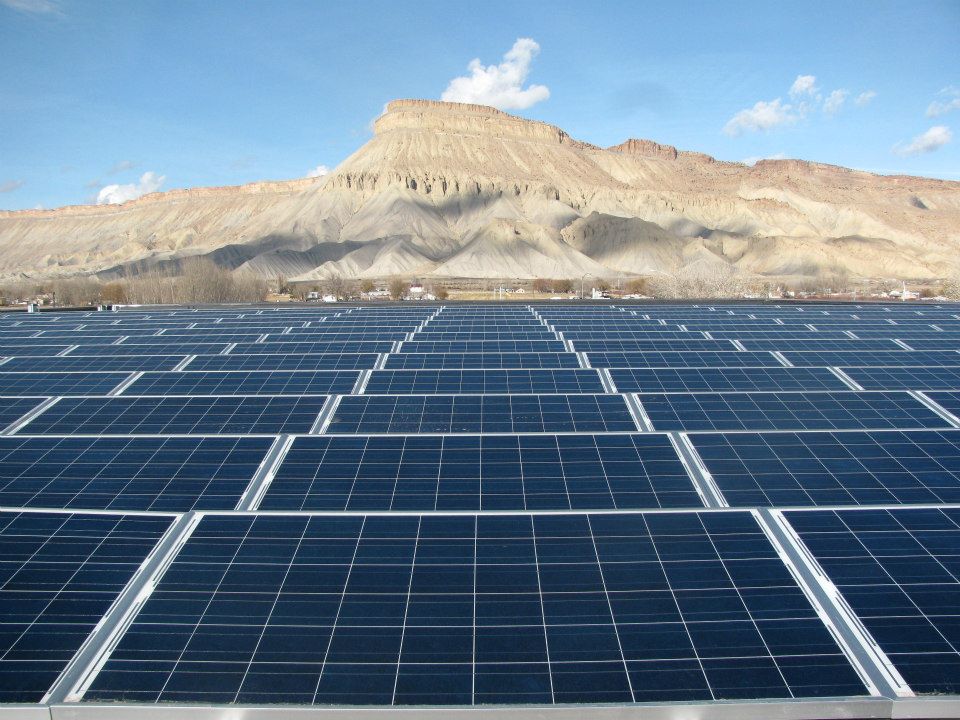 Mt. Garfield Middle School, 200KW solar installation