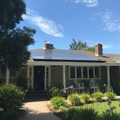 Install on two different roof pitches, very clean work