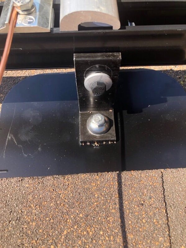 Close up of Flashings & Rails