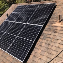 Simple array on comp. shingle