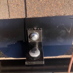 Close up of Flashings & Rails