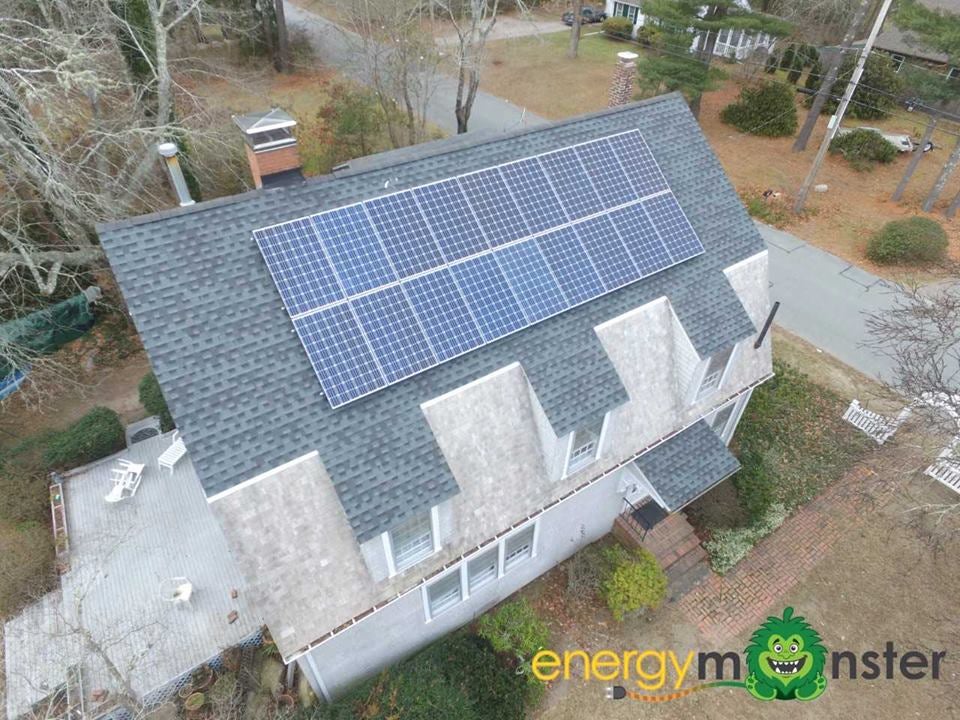 4.95kW Canadian Solar 275w Monocrystalline install in Marion MA