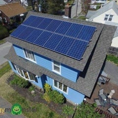 3.71kW Canadian Solar 265w Polycrystalline install in Worcester MA