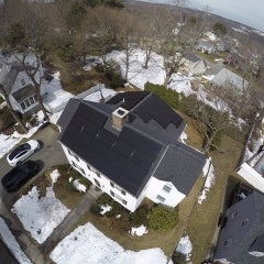 11.2kW LG320 Enphase System installed in Wakefield MA