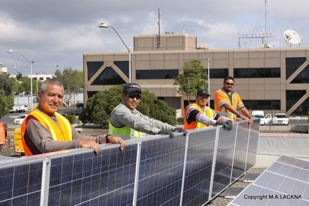 Team working on Caltrans San Diego