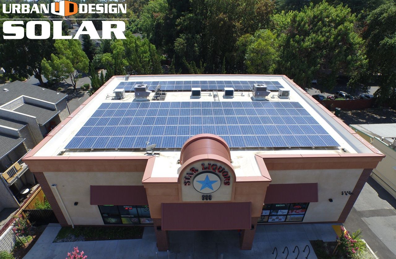 Star Liquors Roof Mount Commercial Solar