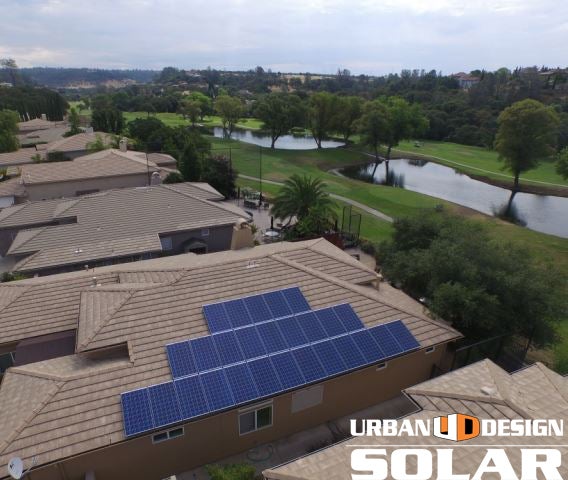 Roof Mount Solar Array