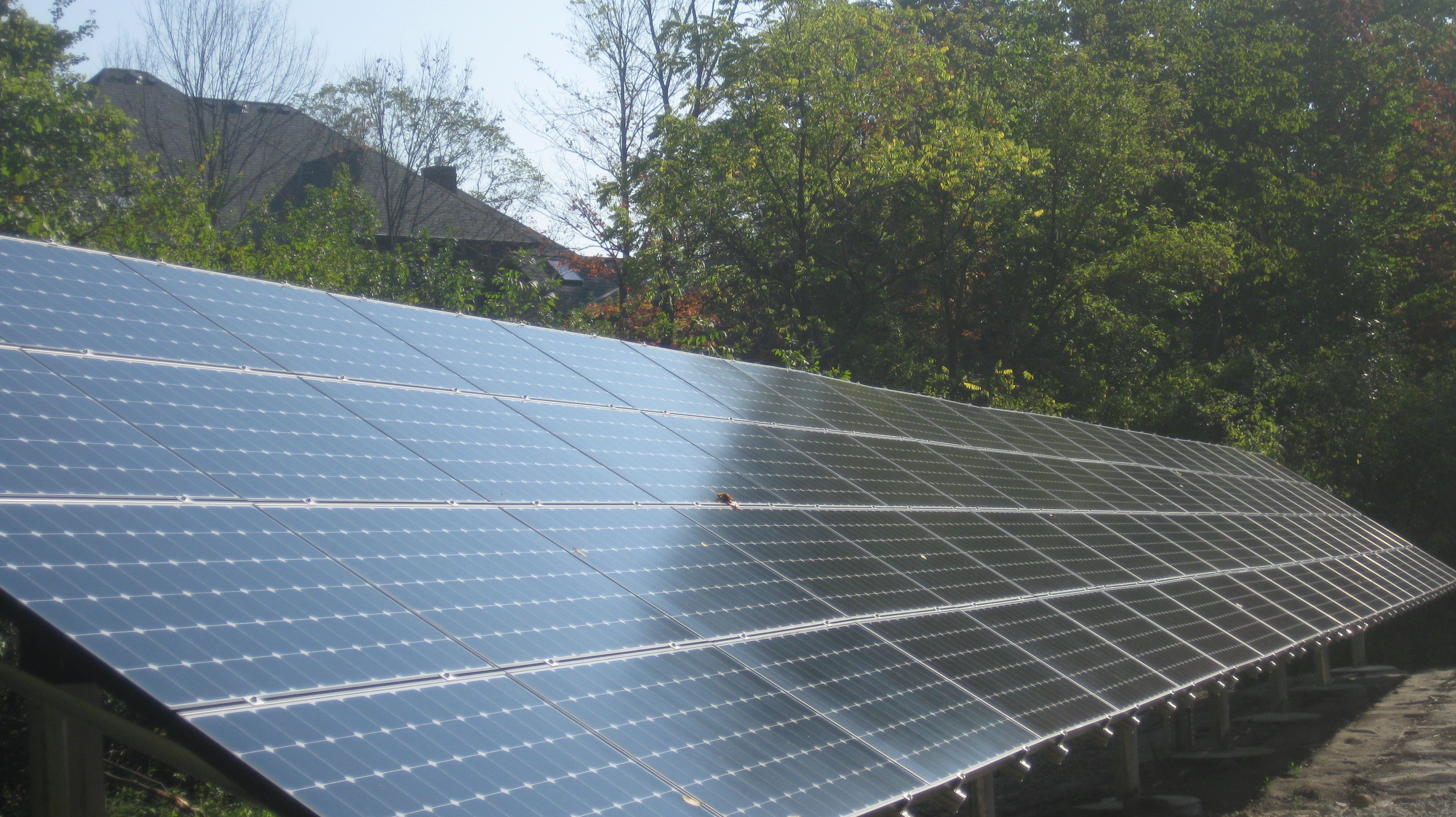 20 kW ground mount solar PV array, Canton, MI